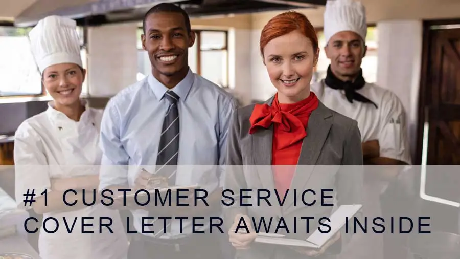 Your #1 customer service cover letter search ends here